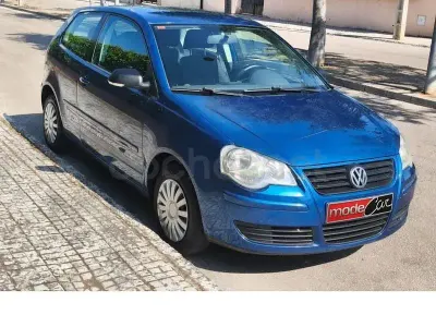 Usado VW Polo United 70 CV (51 kW) 2008 Azul Utilitario