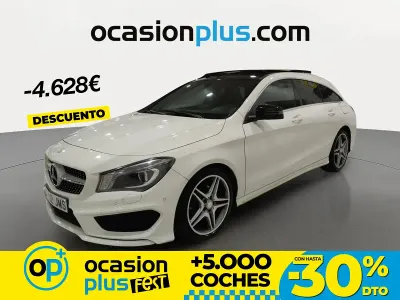 Käytetty Mercedes CLA200 AMG 136 HP (100 kW) 2016 Valkoinen Farmari