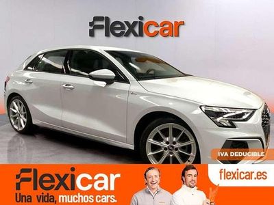 Usado Audi A3 Sportback 150 CV (110 kW) 2021 Blanco Utilitario