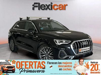 Usado Audi Q3 150 CV (110 kW) 2021 Negro SUV
