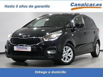 Usado Kia Carens 115 CV (84 kW) 2018 Negro Monovolumen