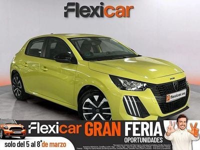 Usado Peugeot 208 Active 100 CV (73 kW) 2024 Verde Utilitario