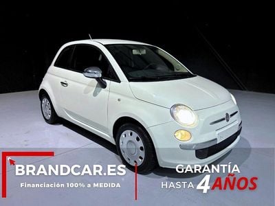 Usado Fiat 500 Lounge 75 CV (55 kW) 2010 Blanco Utilitario