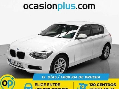 Usado BMW 116 116 CV (85 kW) 2014 Blanco Utilitario