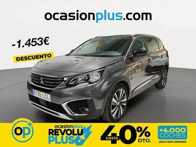 Usado Peugeot 5008 Allure 130 CV (95 kW) 2019 Gris SUV