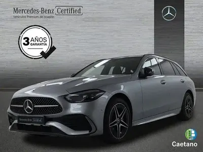 Usado Mercedes C220 200 CV (147 kW) 2025 Plateado Familiar