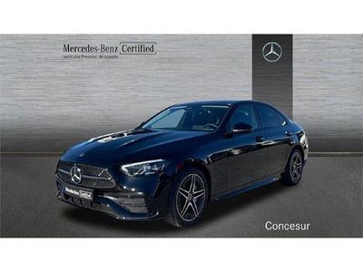 Usado Mercedes C200 AMG line 163 CV (119 kW) 2024 Negro Berlina