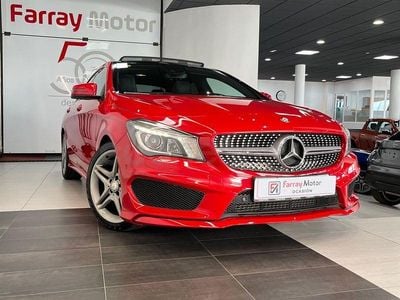 Usado Mercedes CLA200 136 CV (100 kW) 2016 Rojo Berlina