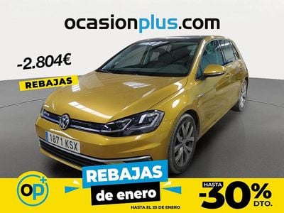Amarillo Usado 2019 VW Golf VII Sportline | 19.200 € (Buen precio)