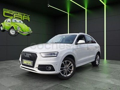 Usado Audi Q3 S-Line 150 CV (110 kW) 2014 Blanco SUV