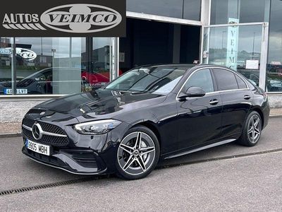 Usado Mercedes C200 163 CV (119 kW) 2022 Azul Berlina