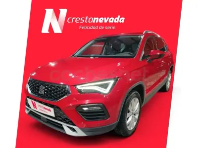 Usado Seat Ateca Style 150 CV (110 kW) 2021 Rojo SUV