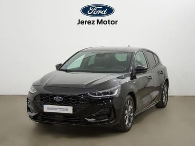 Usado Ford Focus ST-Line 125 CV (91 kW) 2022 Negro Berlina