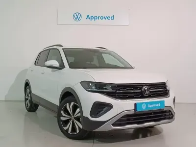 Usado VW T-Cross 95 CV (69 kW) 2024 Blanco SUV