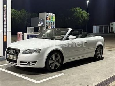 Usado Audi A4 Cabriolet S-Line 140 CV (102 kW) 2009 Blanco Descapotable