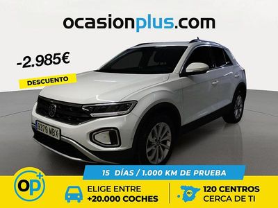 Blanco Usado 2022 VW T-Roc Life SUV | 22.890 € (Precio justo)