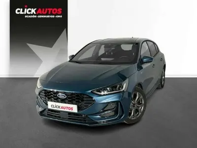 Usado Ford Focus ST-Line 125 CV (91 kW) 2024 Azul Berlina