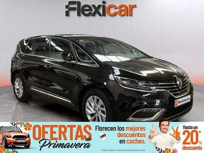 Usado Renault Espace Zen 160 CV (117 kW) 2017 Negro Monovolumen