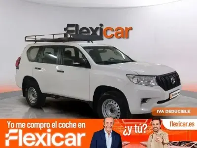 Usado Toyota Land Cruiser 177 CV (130 kW) 2018 Blanco SUV