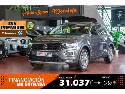 Usado VW T-Roc Advance 150 CV (110 kW) 2021 Gris SUV