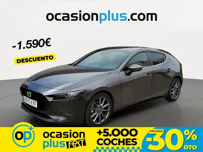 Usado Mazda 3 122 CV (89 kW) 2019 Gris