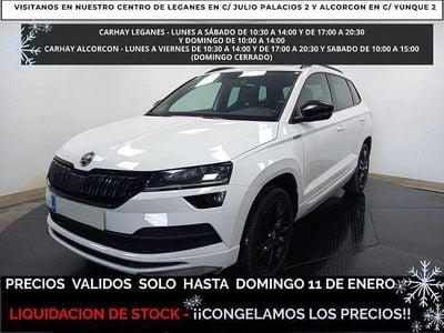 Blanco Usado 2019 Skoda Karoq SportLine SUV | 20.990 € (Precio justo)