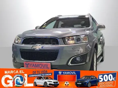 Usado Chevrolet Captiva LT 184 CV (135 kW) 2013 Gris / plata SUV