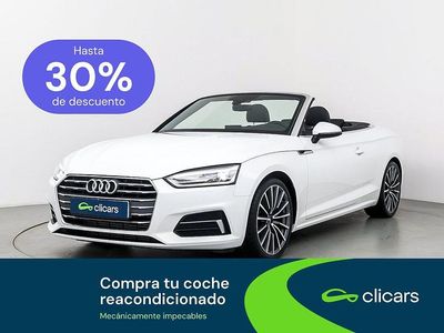 Usado Audi A5 Cabriolet S-Line 190 CV (139 kW) 2018 Blanco Descapotable