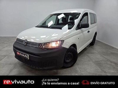 Usado VW Caddy Beach 102 CV (75 kW) 2021 Blanco Monovolumen