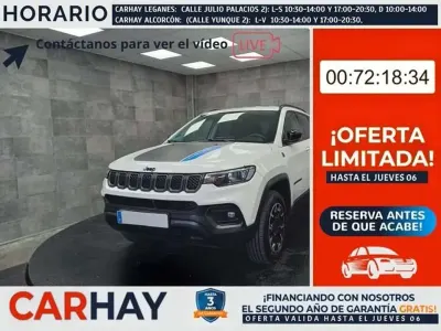 Usado Jeep Compass Trailhawk 241 CV (177 kW) 2022 Blanco SUV