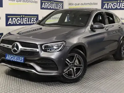 Occasion Mercedes GLC300 AMG line 258 PK (189 kW) 2020 Grijs Coupé