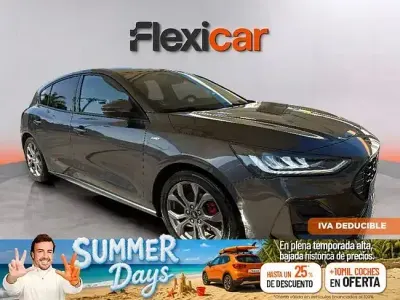 Usado Ford Focus ST-Line 125 CV (91 kW) 2022 Gris Berlina