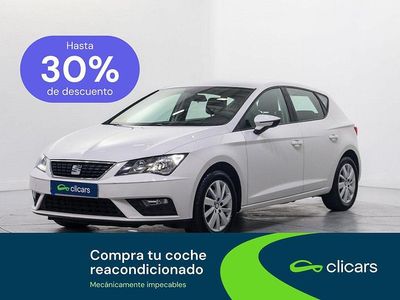 Usado Seat Leon Reference 115 CV (84 kW) 2020 Blanco Berlina