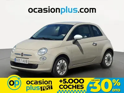 Usado Fiat 500 69 CV (50 kW) 2013 Beige Utilitario