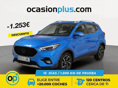 Azul Usado 2022 MG ZS Luxury SUV | 13.790 € (Precio justo)