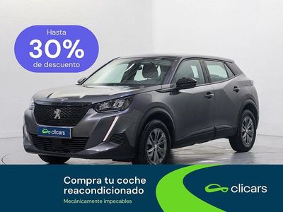 Usado Peugeot 2008 Active 110 CV (80 kW) 2022 Gris / plata SUV