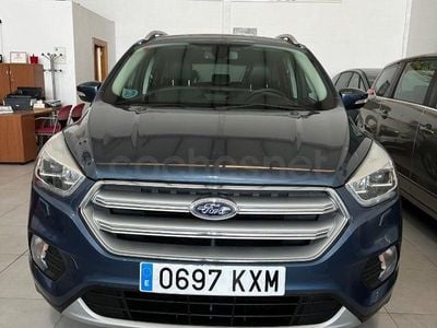 Usado Ford Kuga Titanium 150 HP (110 kW) 2019 Azul SUV