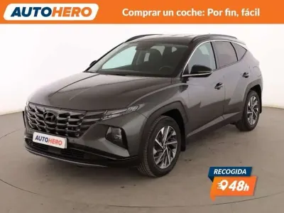 Usado Hyundai Tucson 136 CV (100 kW) 2022 Gris SUV