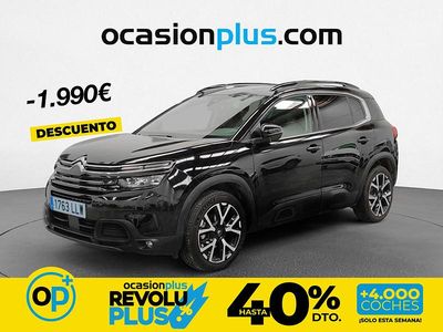 Usado Citroën C5 Aircross Shine 225 CV (165 kW) 2020 Negro SUV