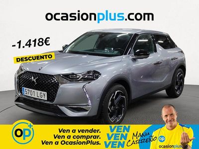 Usado DS Automobiles DS3 Crossback Grand Chic 130 CV (95 kW) 2020 Gris SUV