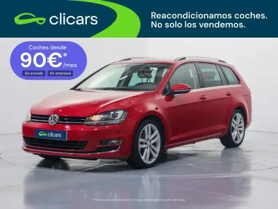 Usado VW Golf VII Sport 150 CV (110 kW) 2015 Rojo Familiar