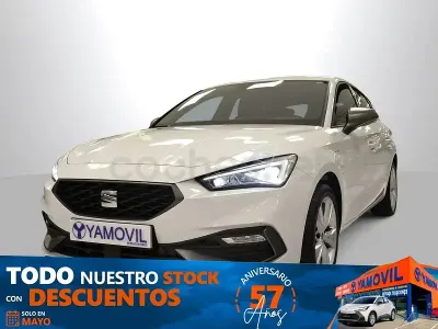 Usado Seat Leon FR 205 CV (150 kW) 2024 Blanco Berlina