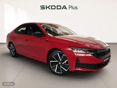 Usado Skoda Octavia SportLine 150 CV (110 kW) 2025 Rojo Berlina