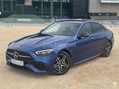 Usado Mercedes C200 184 CV (135 kW) 2022 Azul Berlina