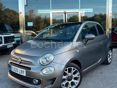 Usado Fiat 500C Sport 70 CV (51 kW) 2021 Gris / plata Descapotable