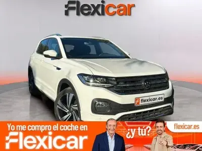 Usado VW T-Cross R-line 150 CV (110 kW) 2023 Blanco SUV