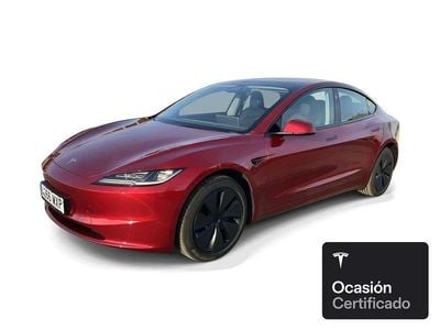 Rojo Usado 2025 Tesla Model 3 Long Range AWD Berlina | 43.000 € (Caro)