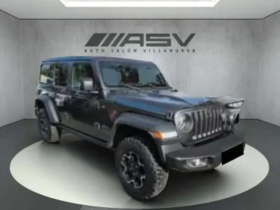 Usado Jeep Wrangler Unlimited Rubicon 381 CV (280 kW) 2022 Gris SUV