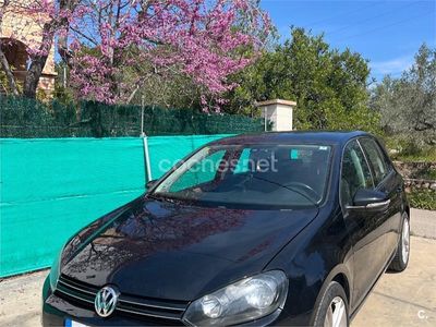 Usado VW Golf VI Sport 105 CV (77 kW) 2009 Negro Utilitario