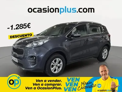 Usado Kia Sportage 115 CV (84 kW) 2018 Gris SUV